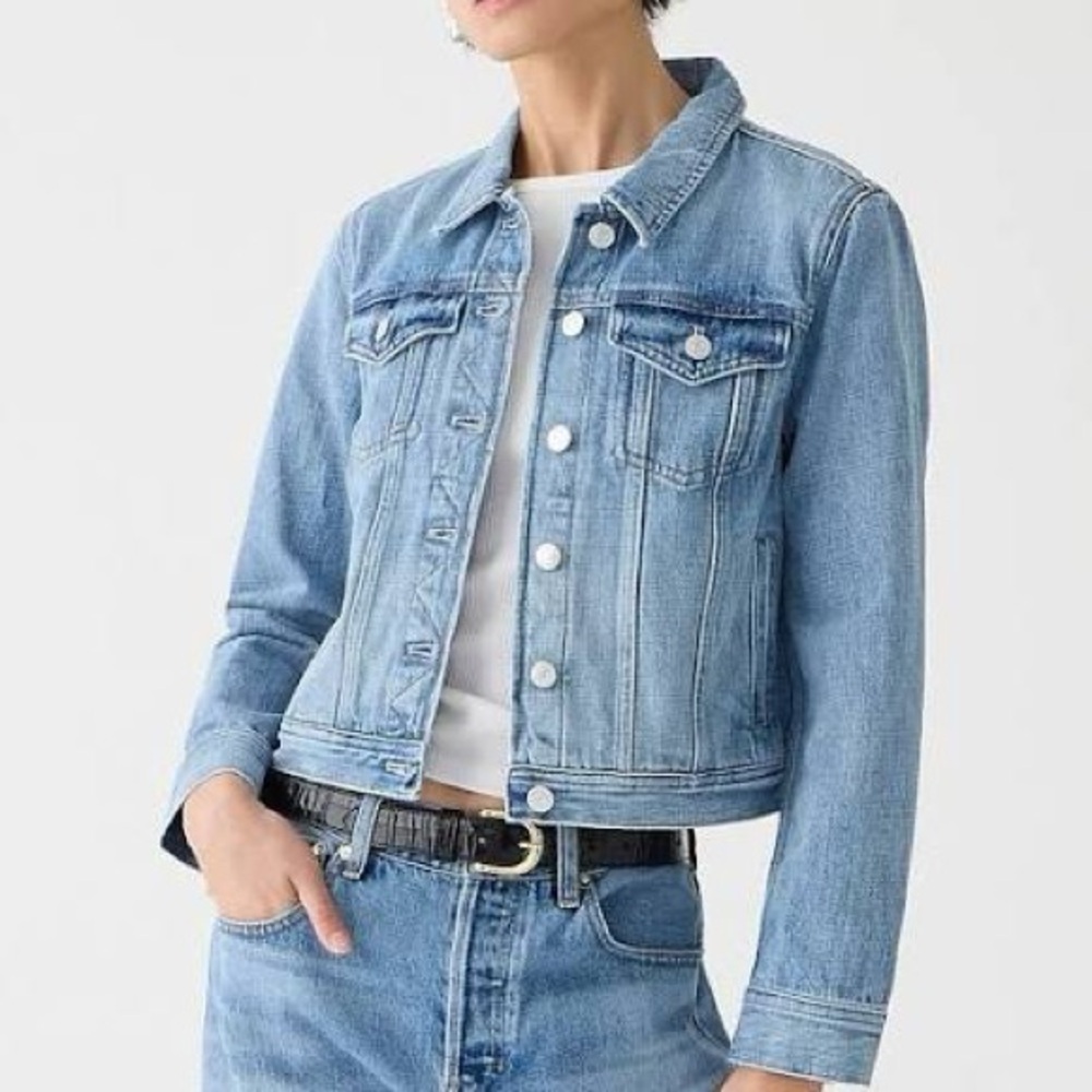 J. Crew Indigo Jean Jacket